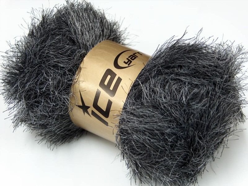 Eyelash 100gr Grey, Smoked, Grey