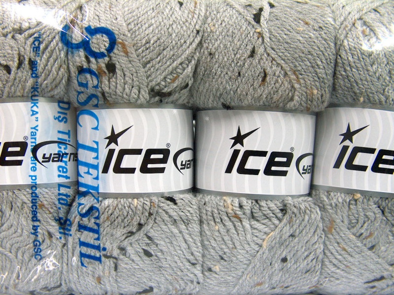 Favorite Tweed Açık Gri Kahverengi Tonları