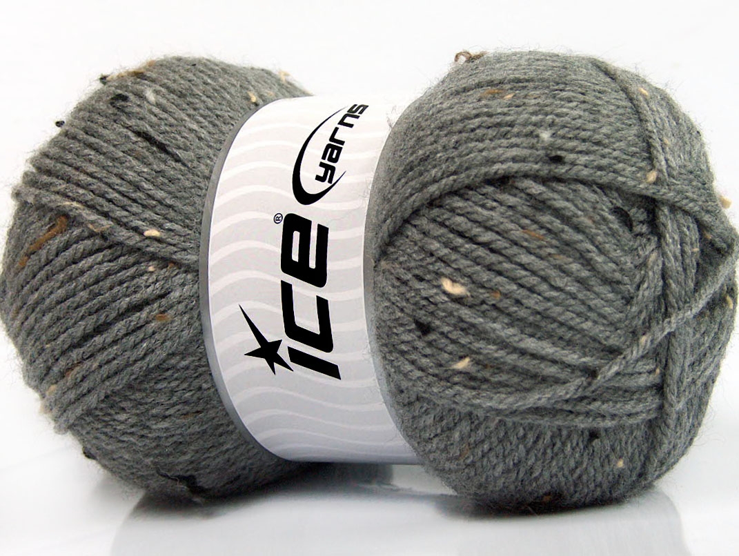 Favorite Tweed Gri Kahverengi Tonları Siyah