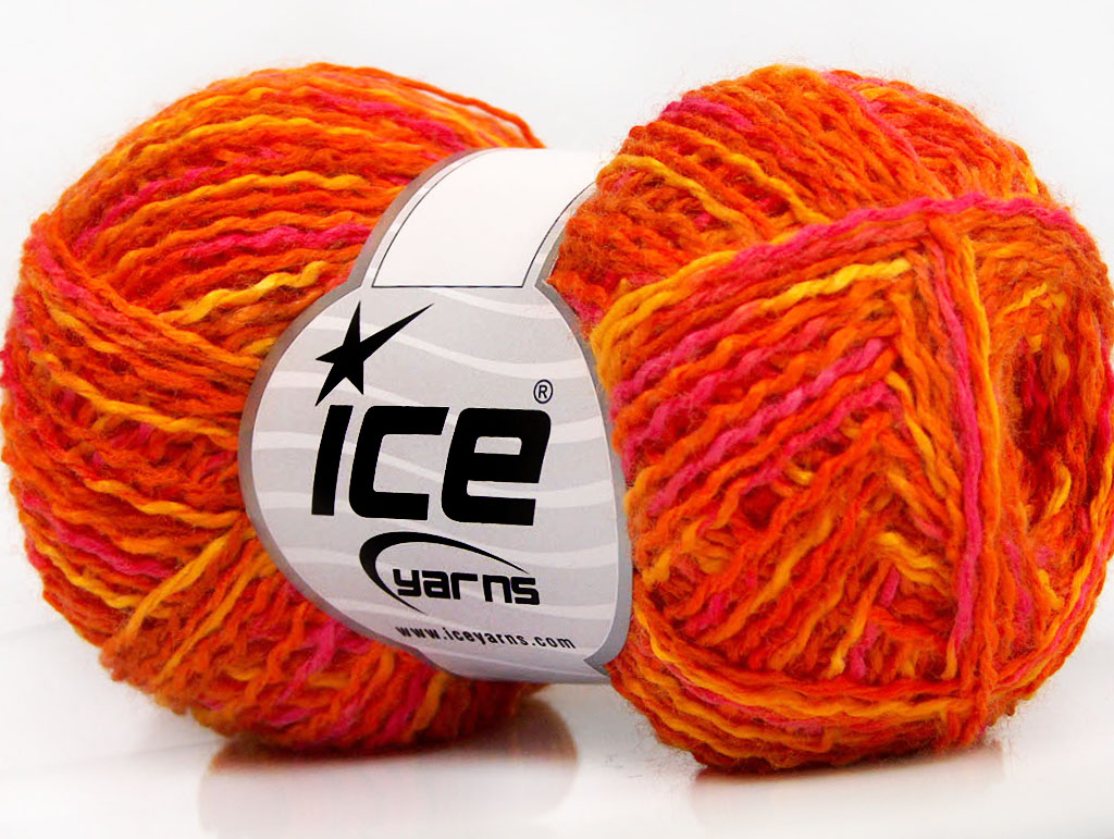 Sale Self-Striping Orange, Yellow, Pink