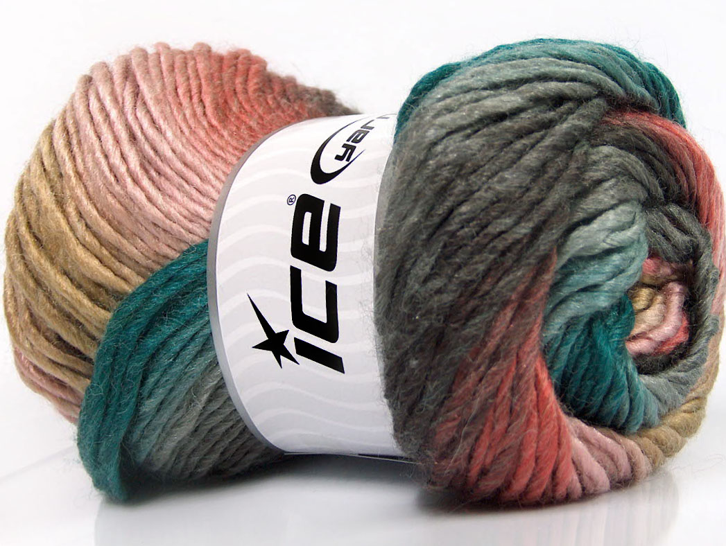 Ambiente Pink Shades, Camel, Grey, Brown, Turquoise