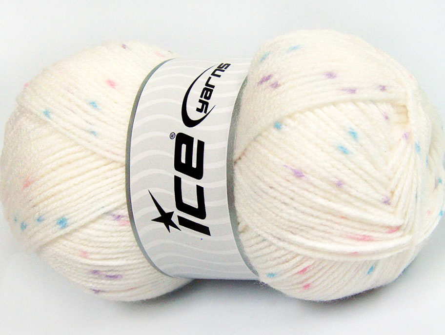 Baby Lollipop White, Lilac, Pink, Turquoise