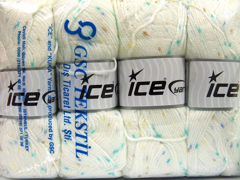 Baby Lollipop White, Yellow, Mint Green, Blue