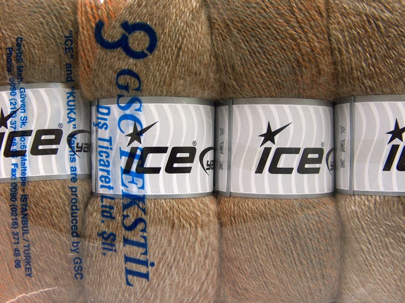 Mohair Pastel Camel, Beige, Gold