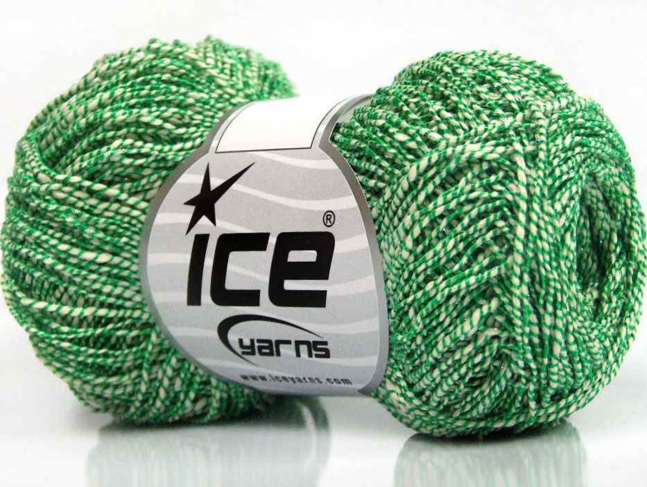 Urban Cotton Lux Green White Limited Edition Spring Summer Yarns 
