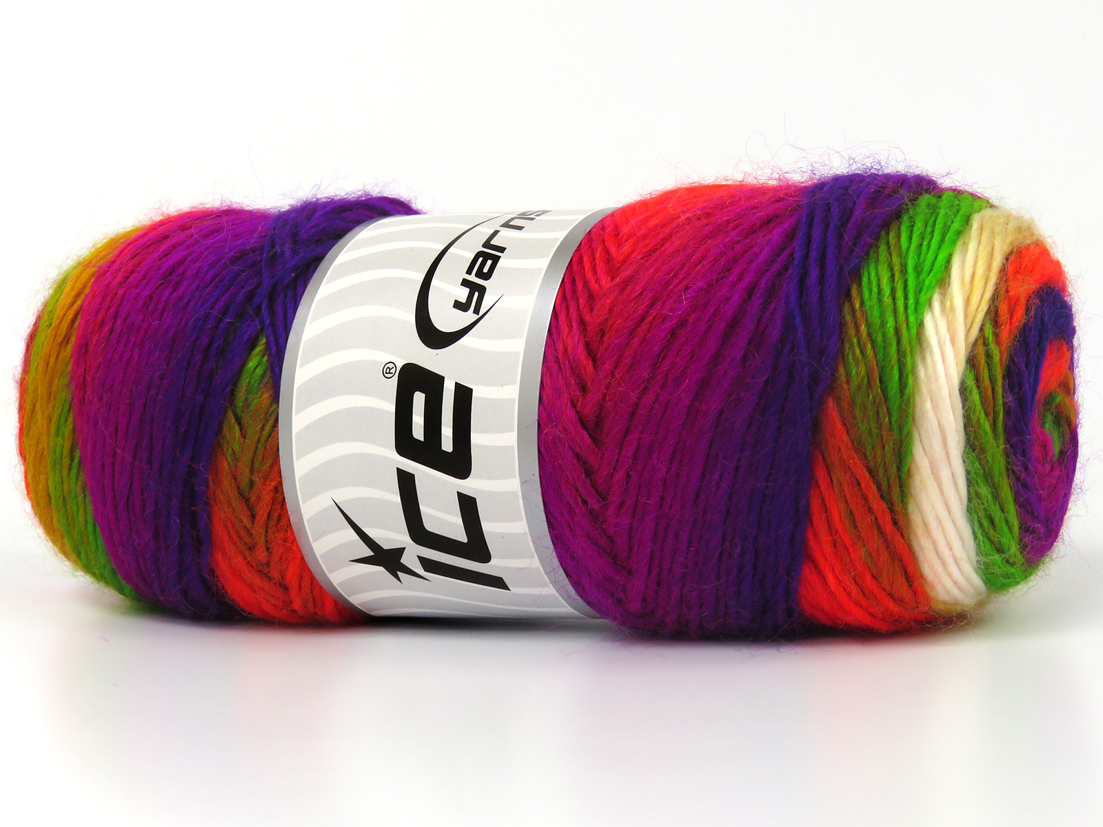 Rainbow Gold, Green, Neon Orange, Purple, Blue