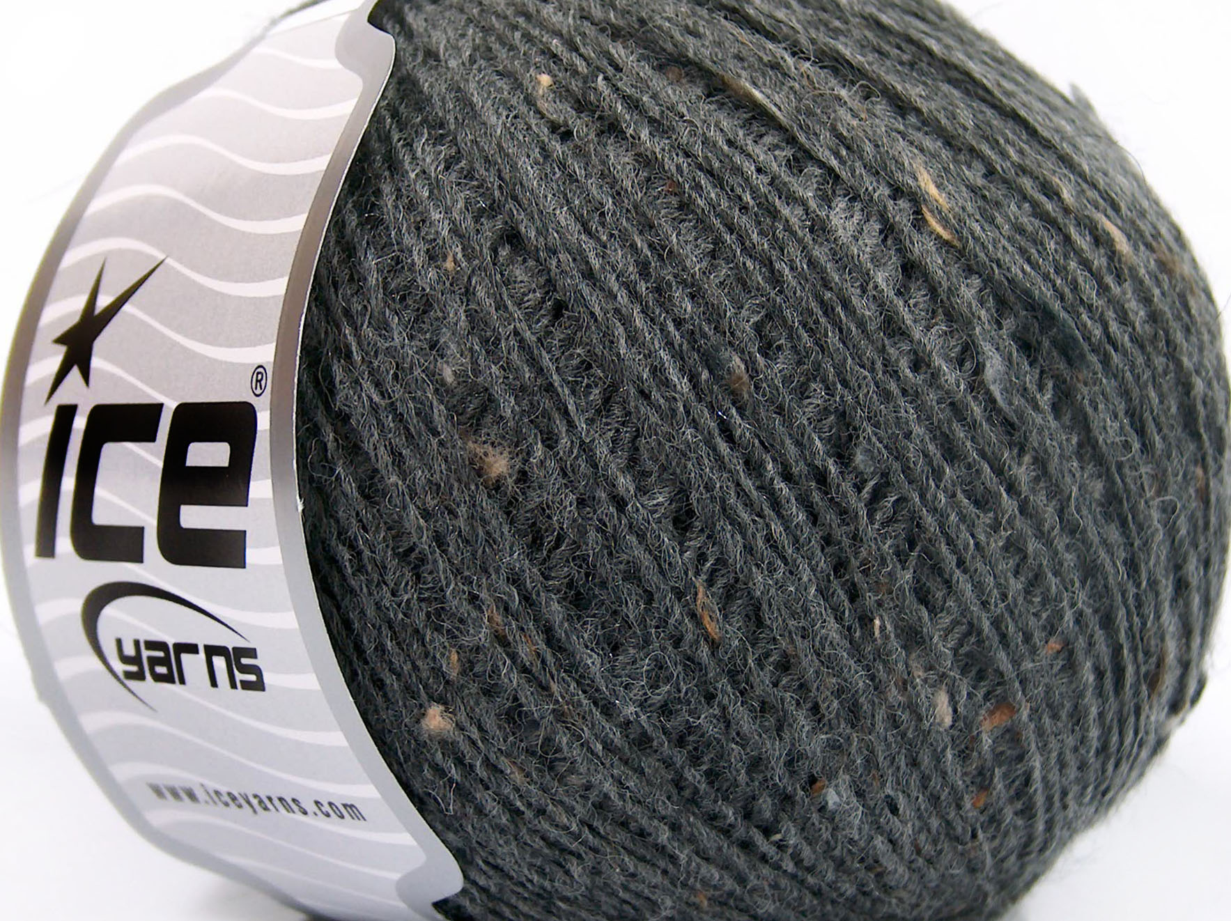 Pop Wool Tweed Koyu Gri