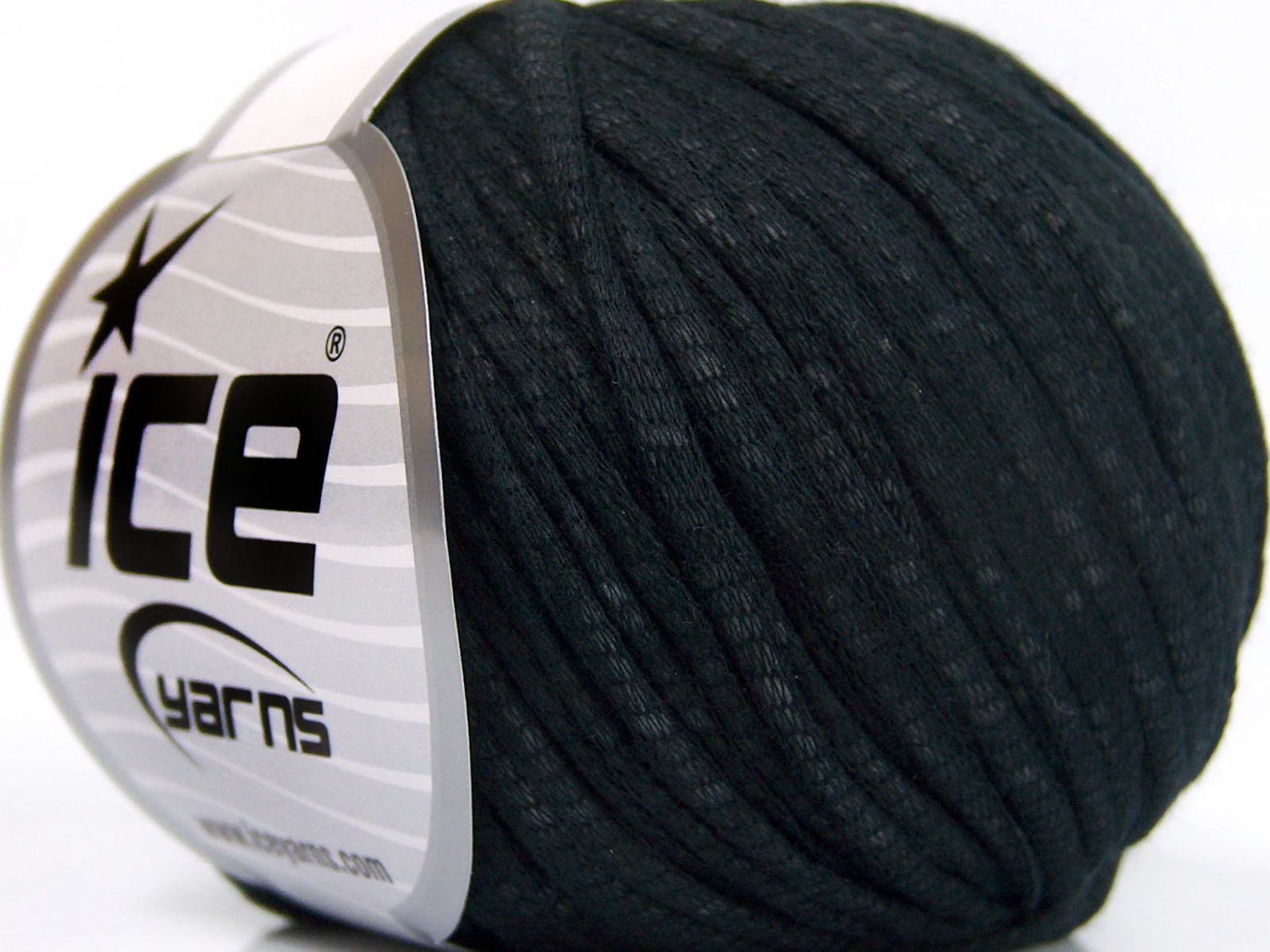 Tube Cotton Worsted Black