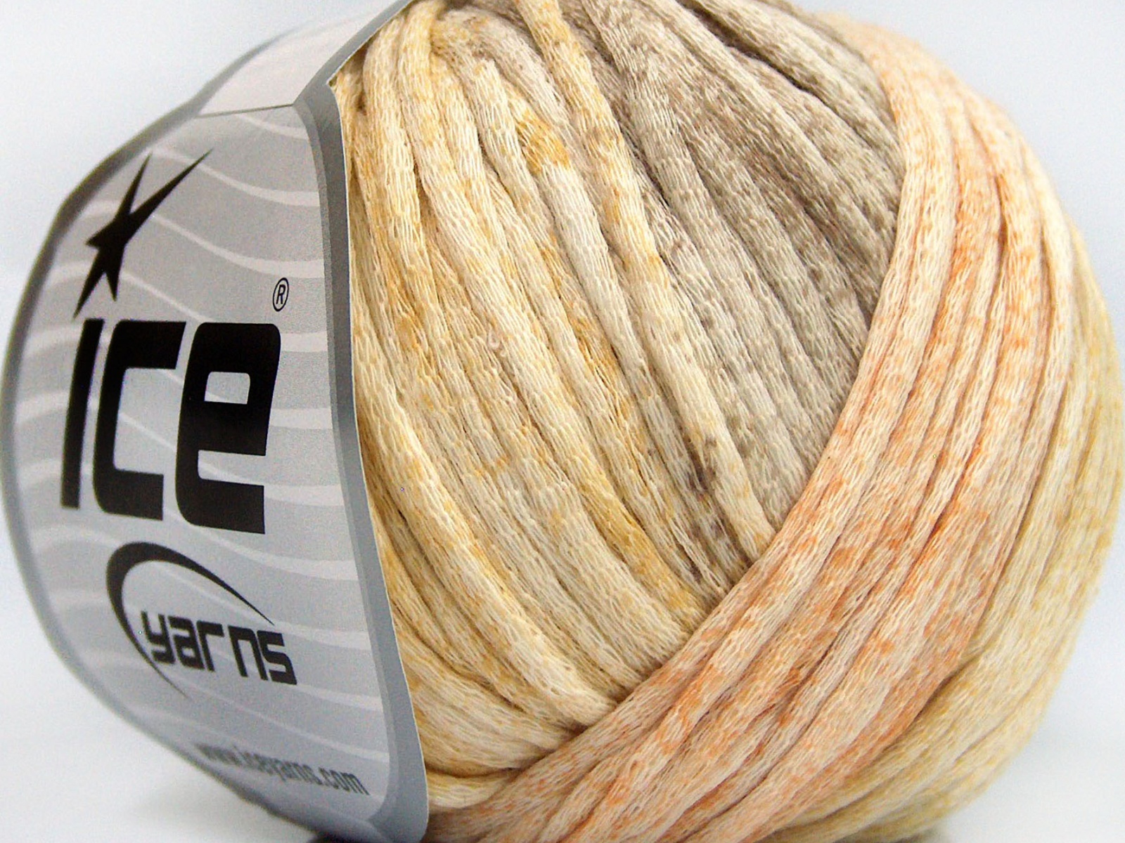 Tube Cotton Worsted Camel, Beige, Gold