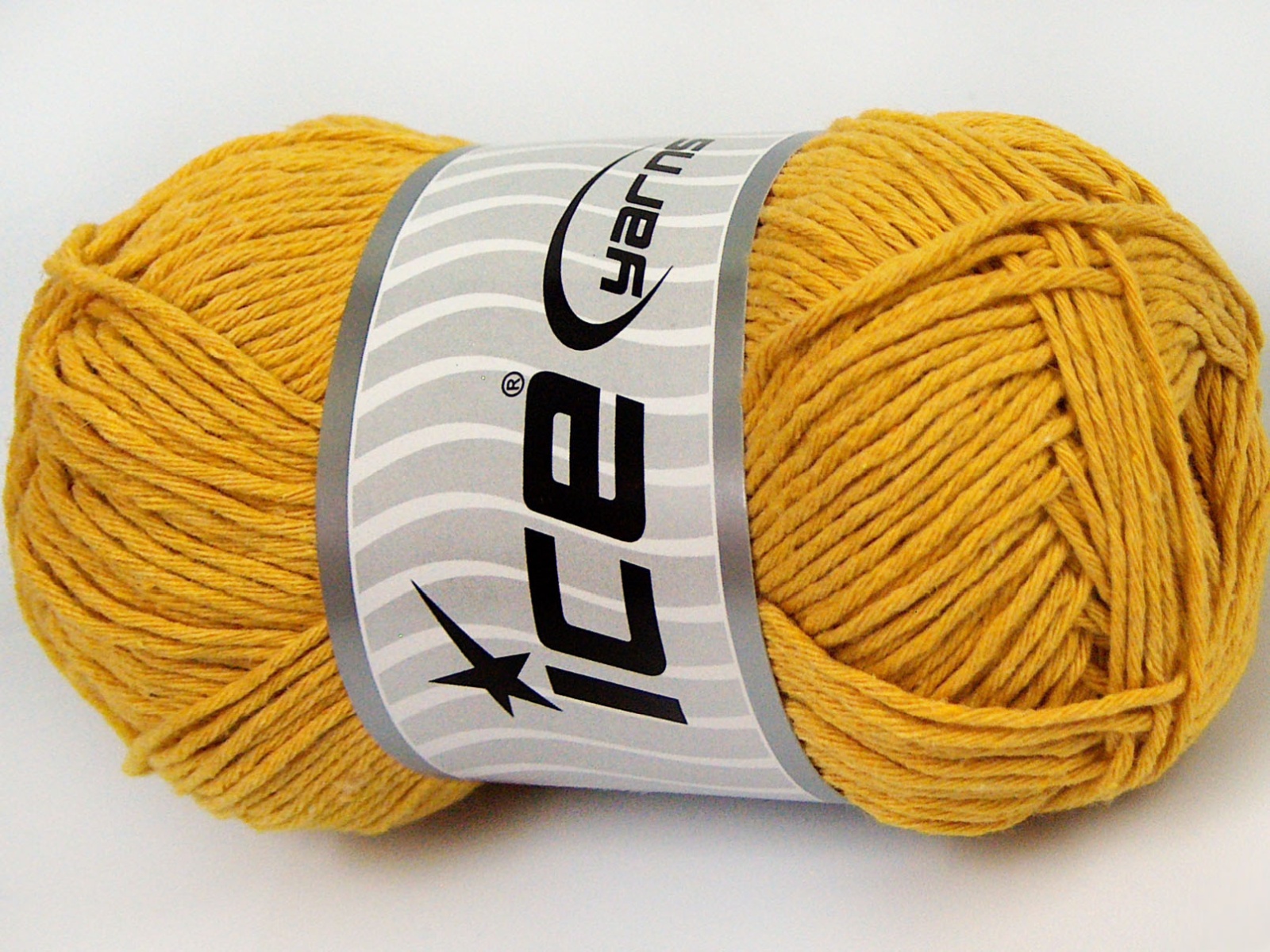 Natural Cotton Worsted Koyu sarı