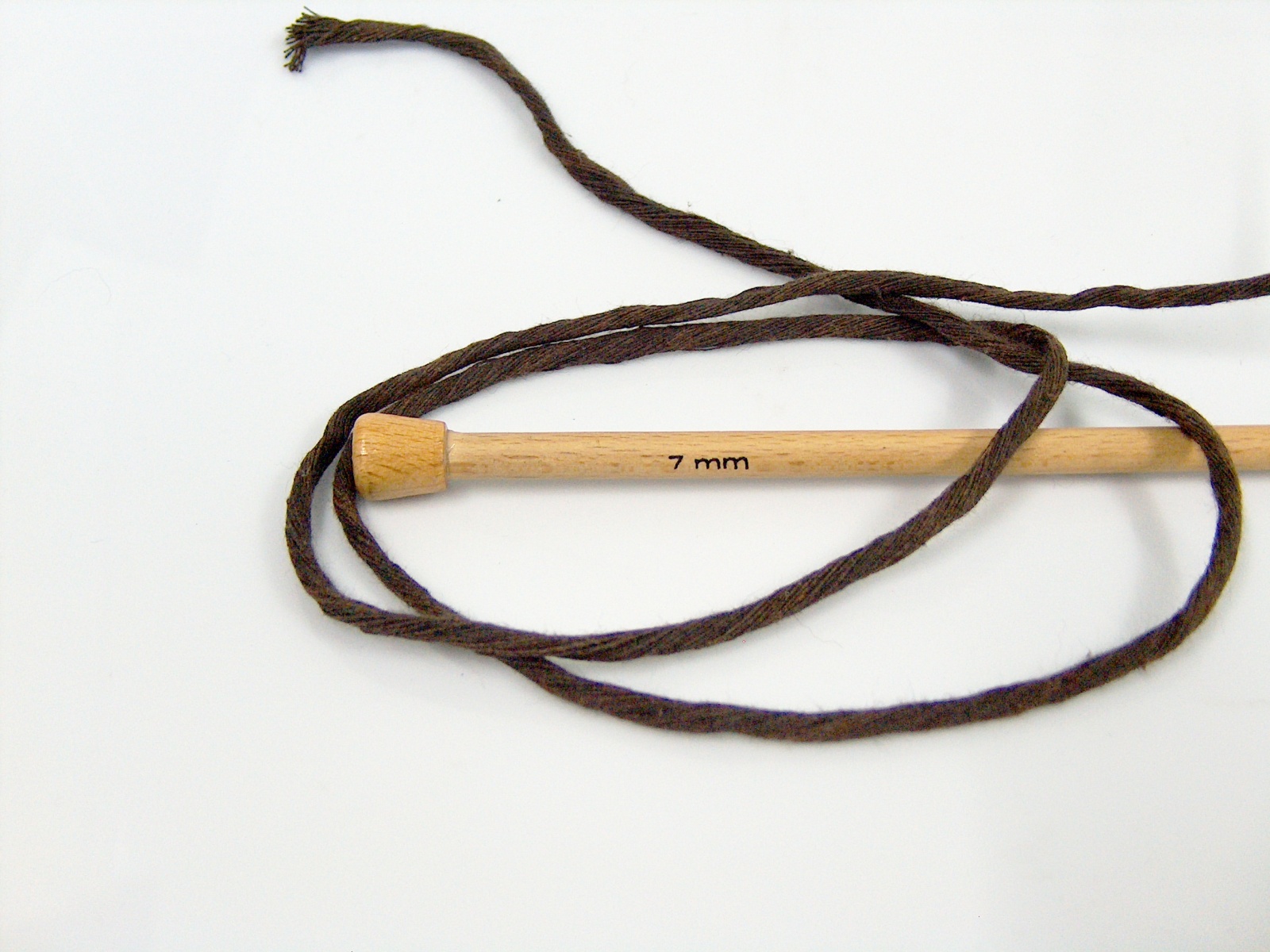 Natural Cotton Jumbo Koyu Kahverengi
