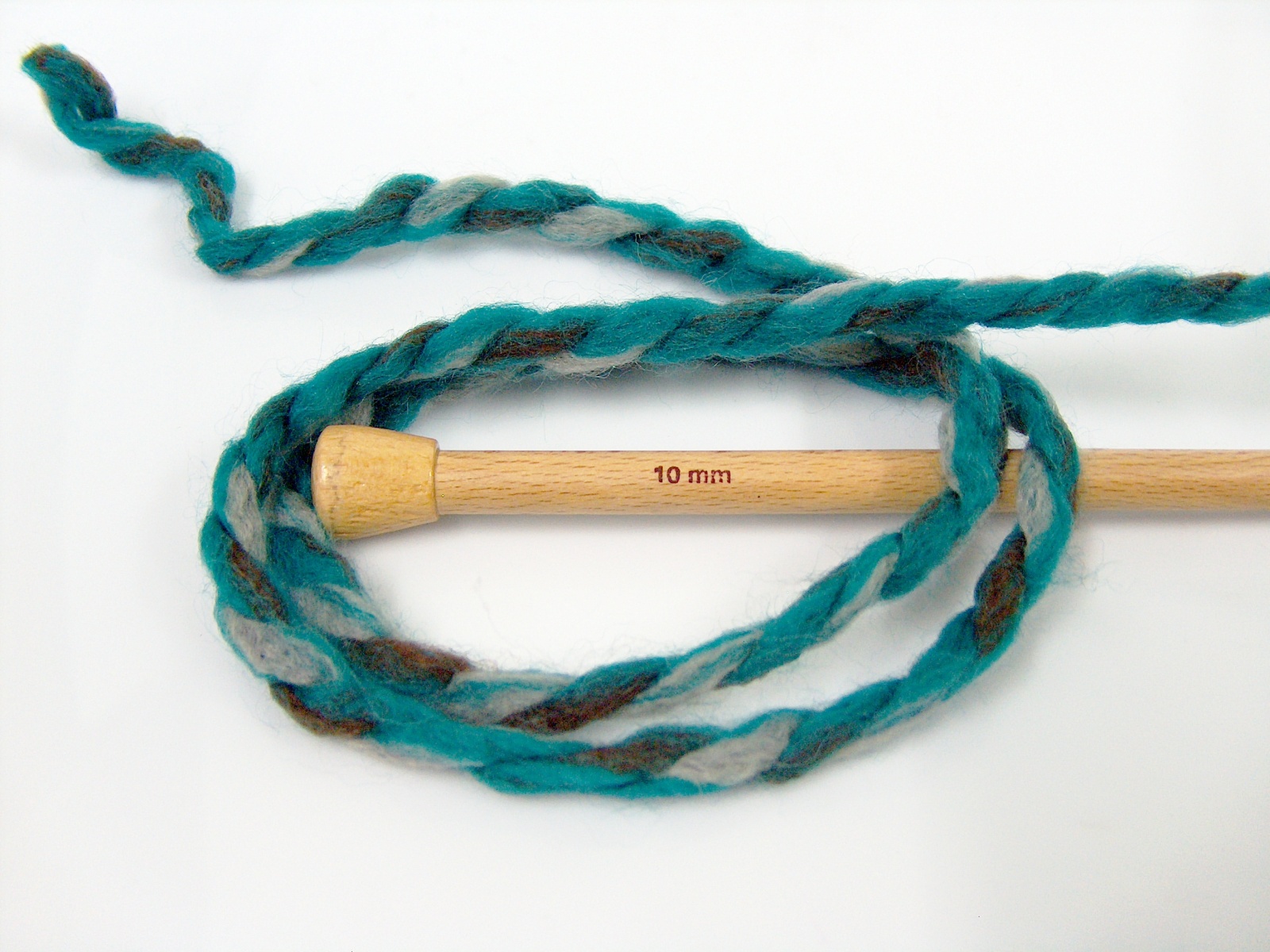 Lot of 4 x 100gr Skeins Ice Yarns ASTORIA (25% Wool) Yarn Turquoise Shades Camel Lilac Brown - photo 3