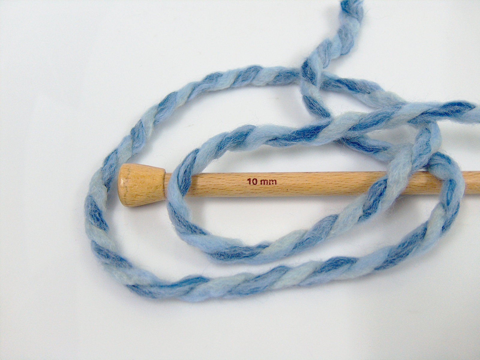 Lot of 4 x 100gr Skeins Ice Yarns ASTORIA (25% Wool) Yarn Blue Shades Camel White - photo 3