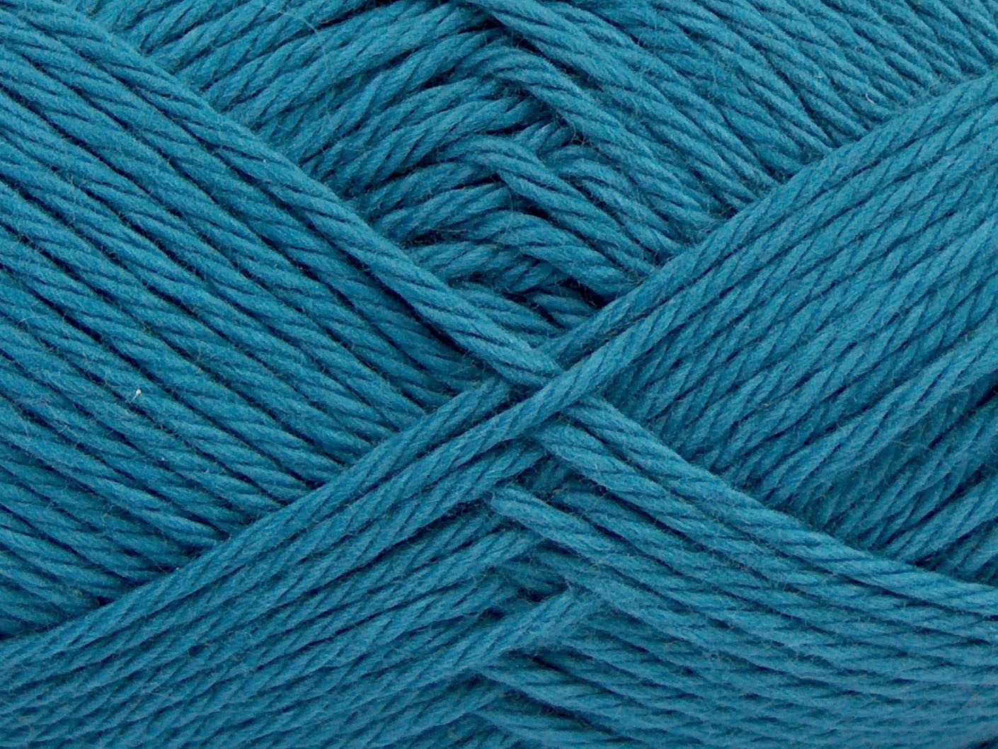 Pure Cotton Koyu Turkuaz
