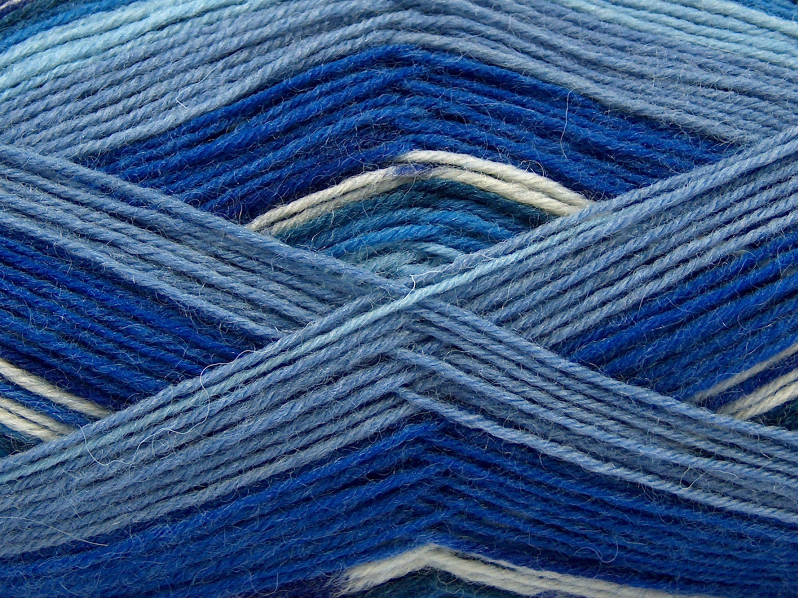 Smart Sock Blue Shades, Purple, White