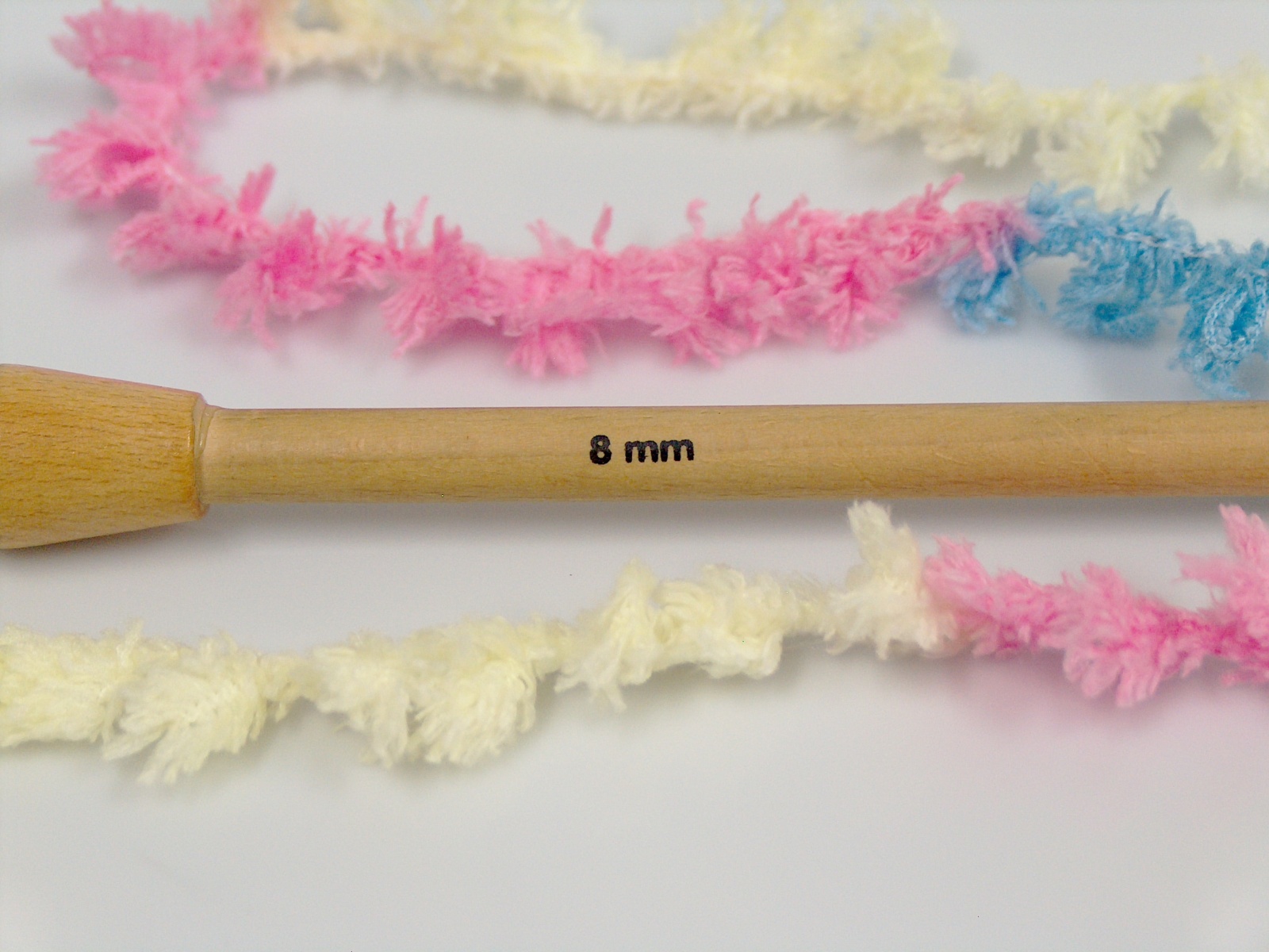 Puffy Popcorn Pembe Açık Sarı Mavi
