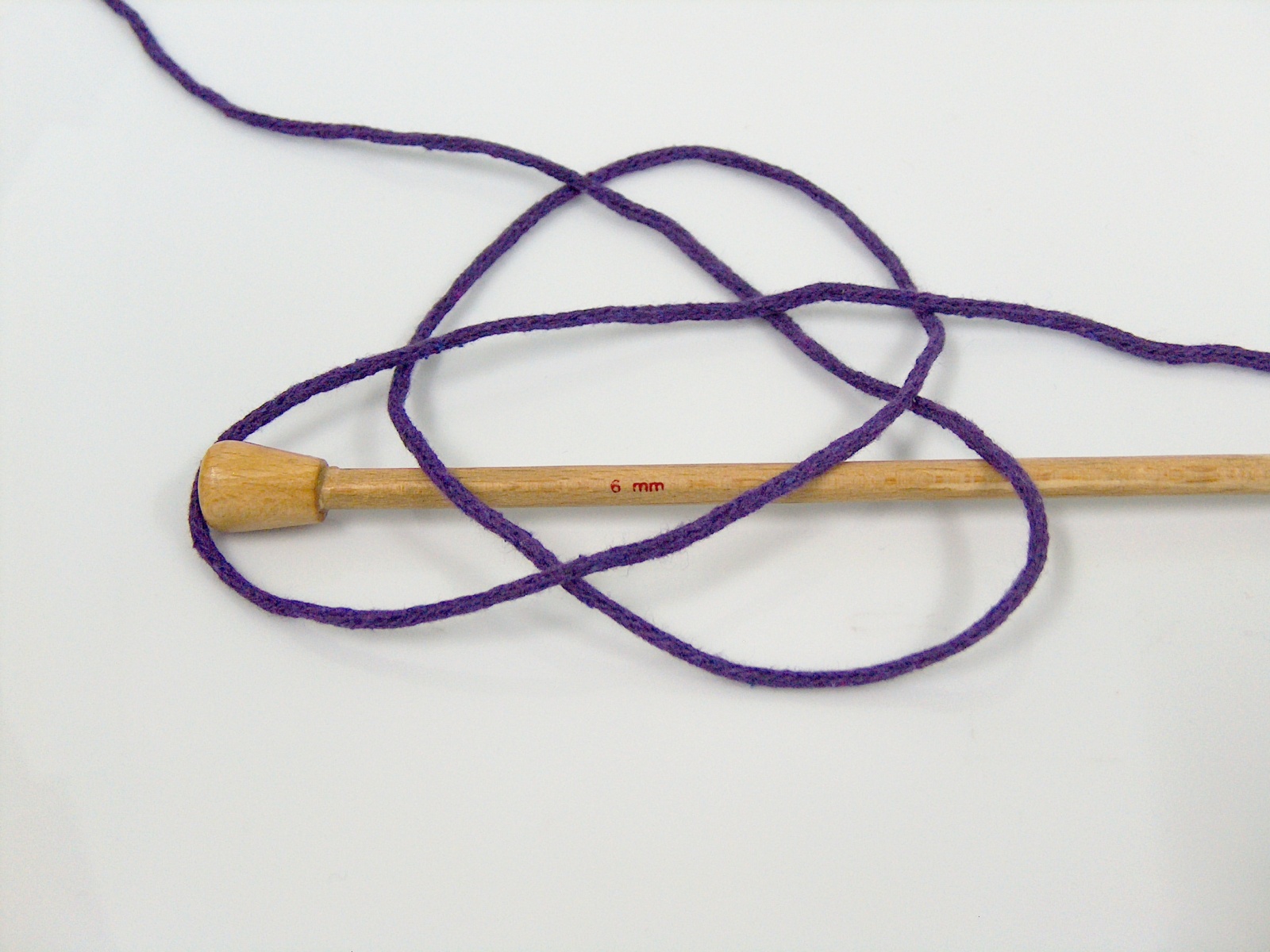Macrame Cotton Bulky Koyu mor