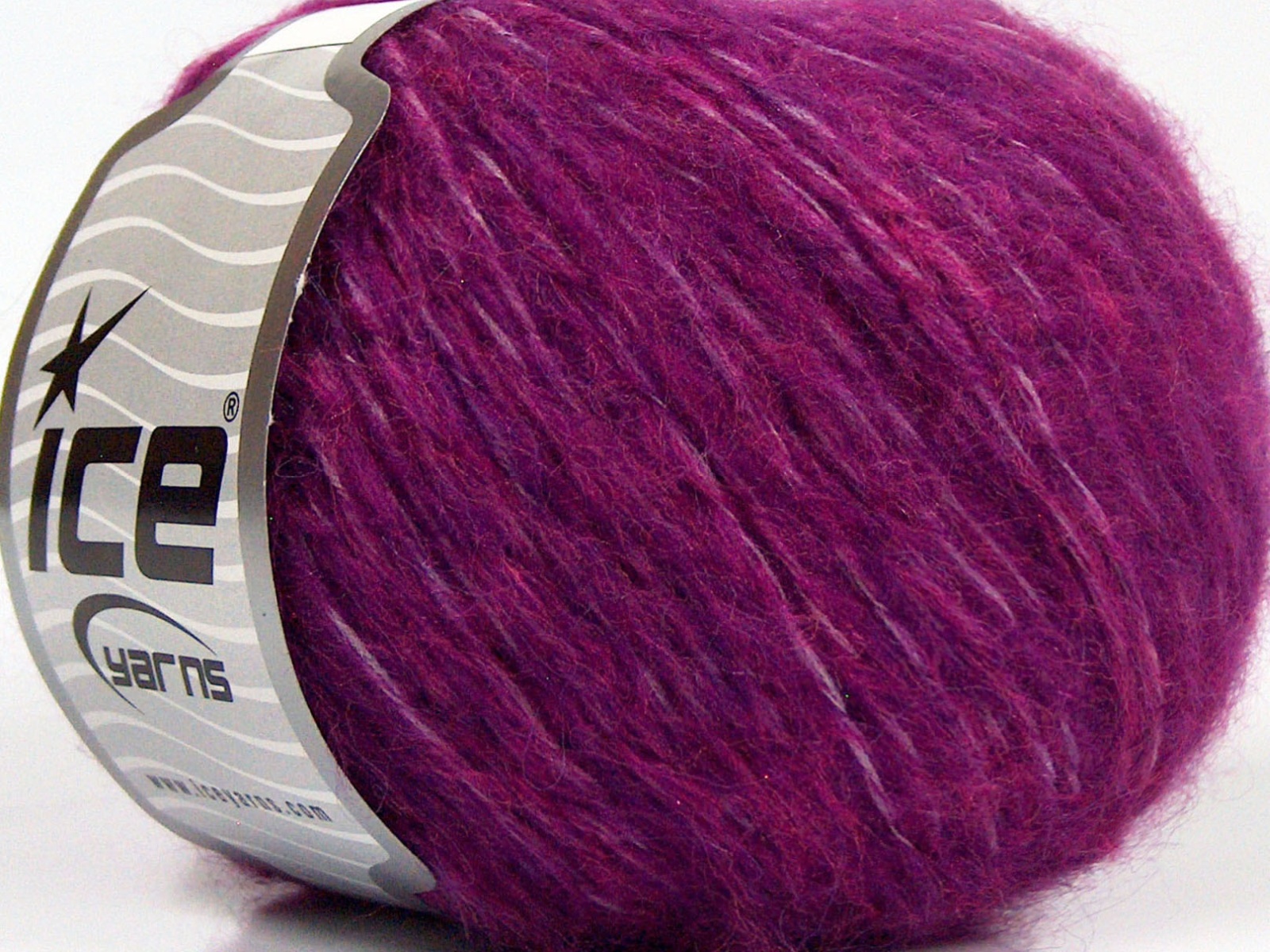 Fleecy Wool Dark Fuchsia, Limited Edition Fall-Winter Yarns | Ice Yarns ...