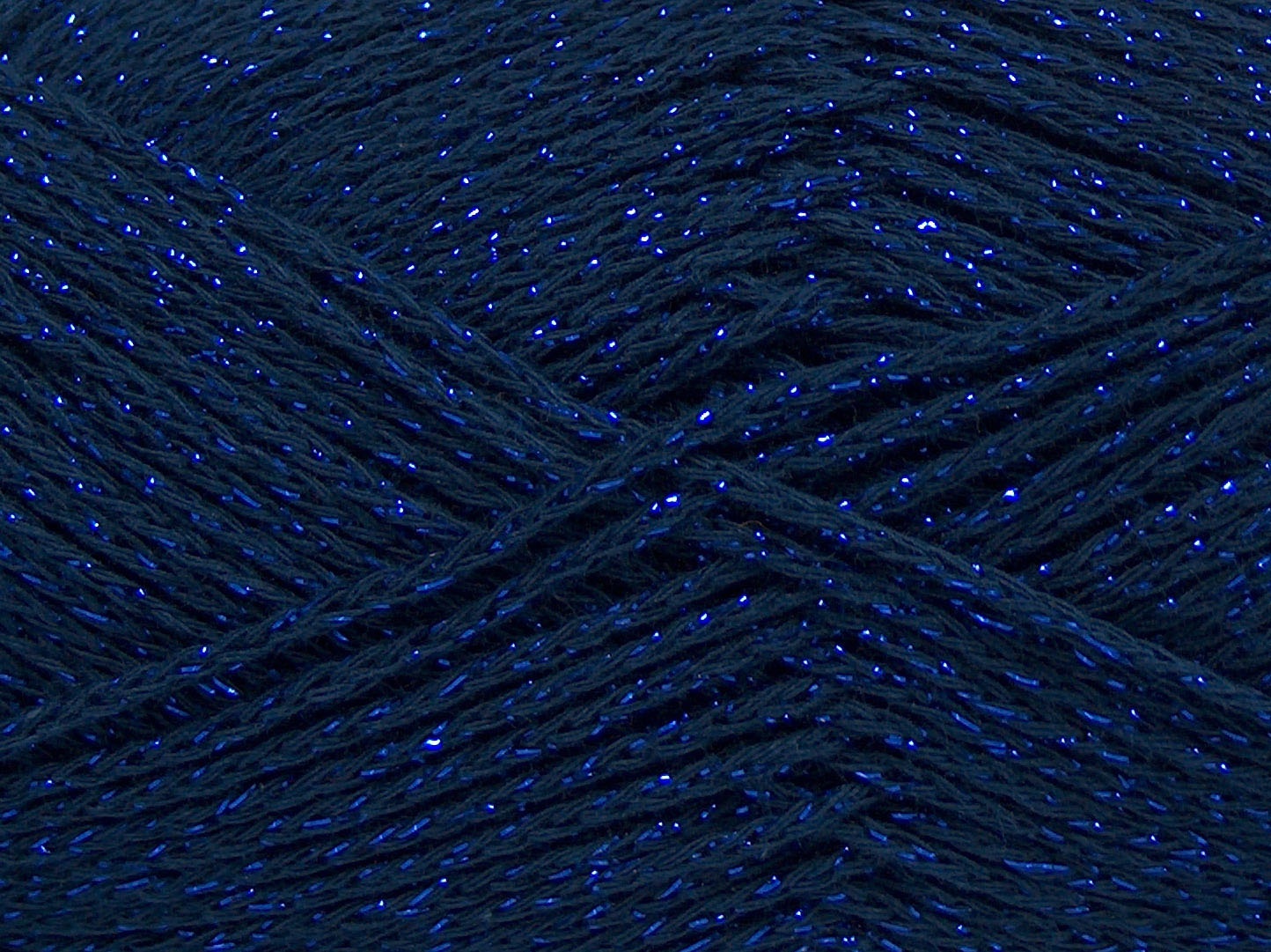 Elegant Metallic Cotton Dark Navy