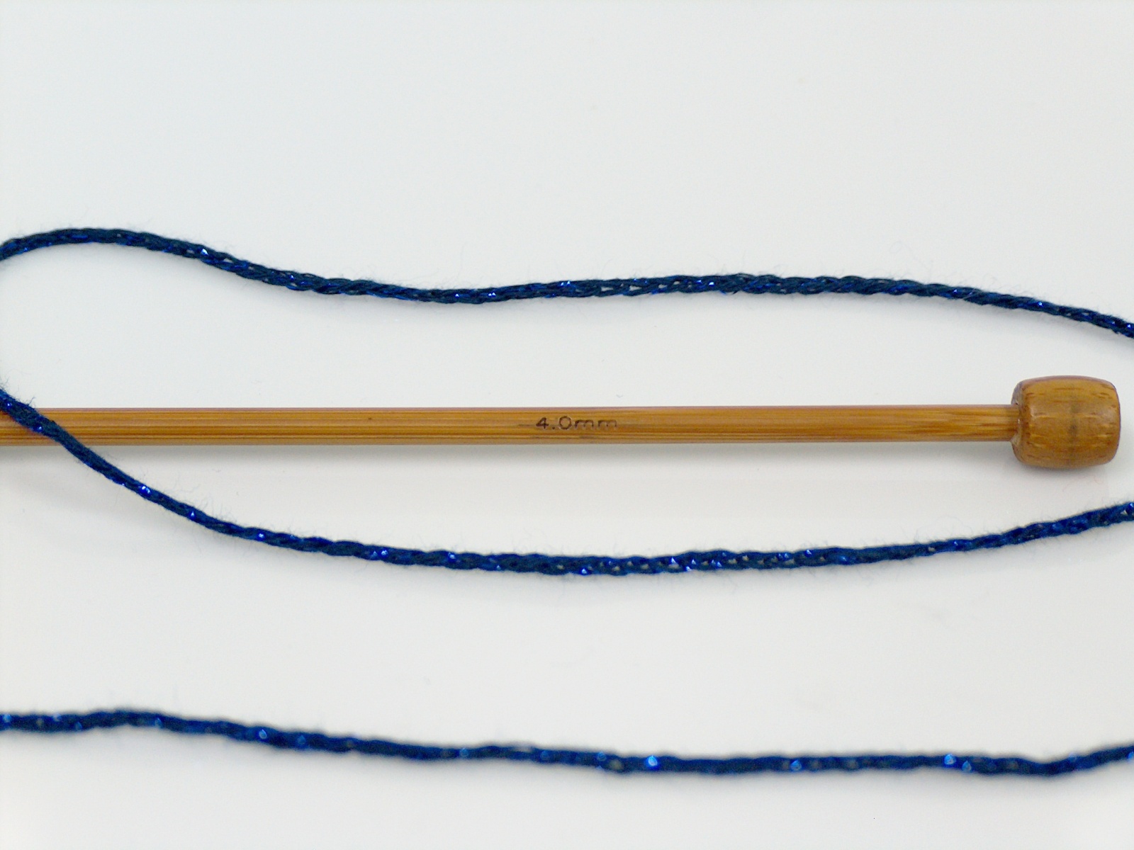 Elegant Metallic Cotton Dark Navy