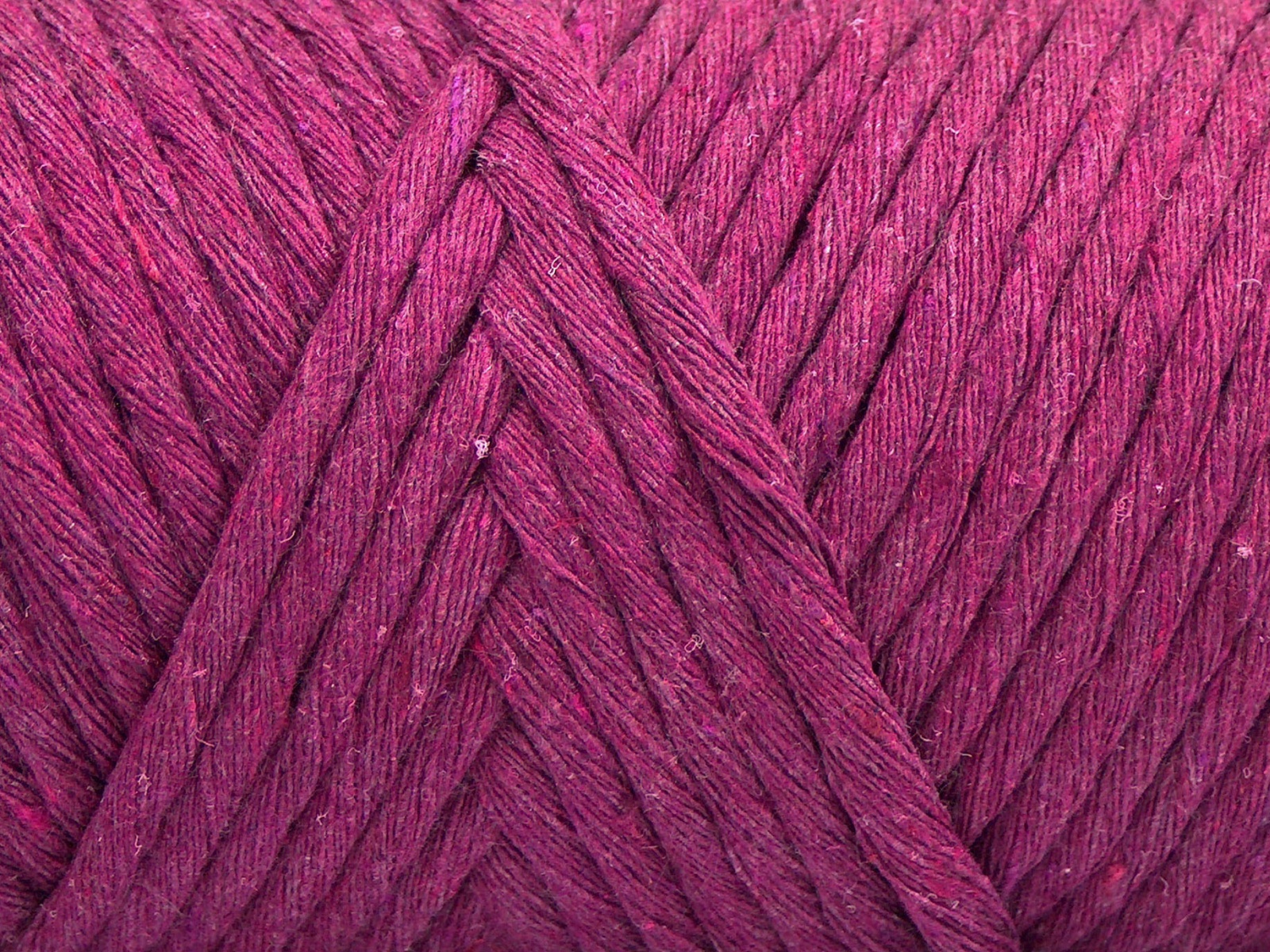 Natural Cotton Jumbo Koyu Fuşya