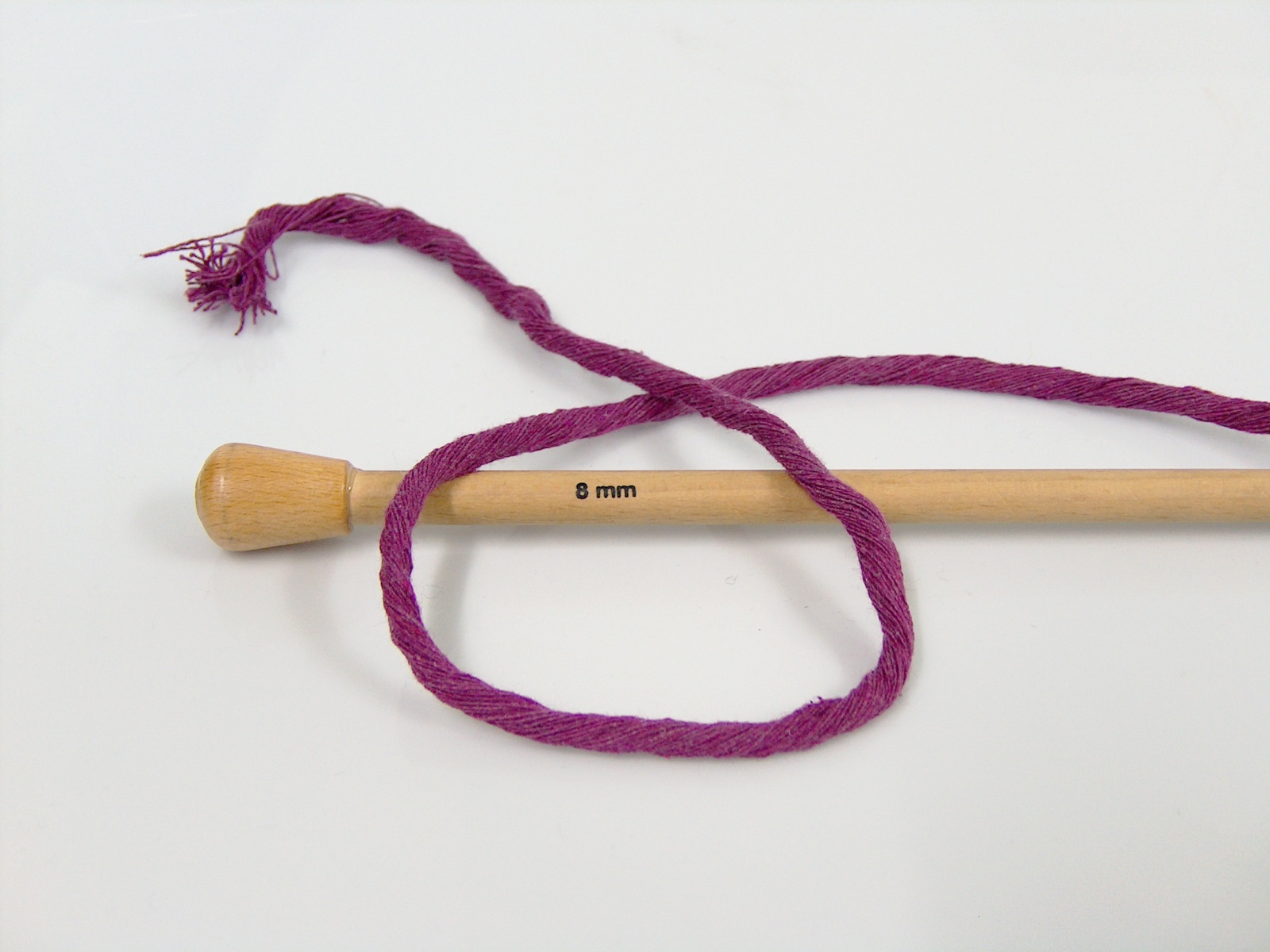 Natural Cotton Jumbo Koyu Fuşya