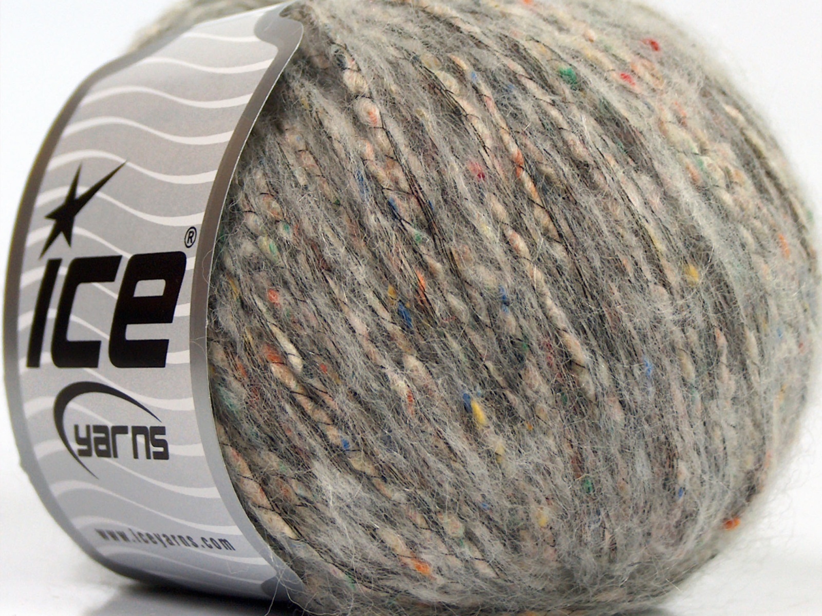 Bonbon Tweed Açık Gri