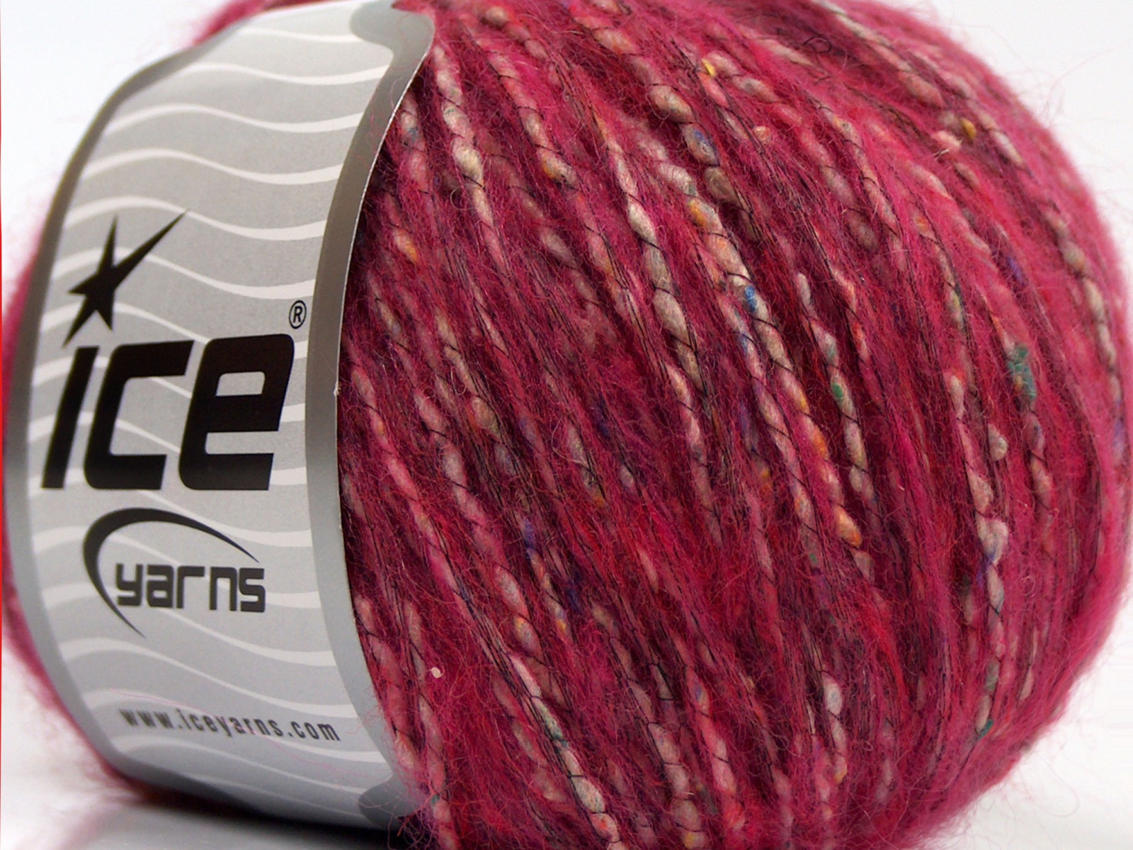 Bonbon Tweed Fuşya