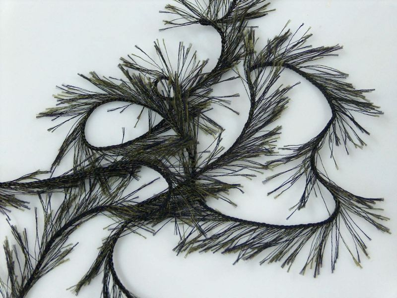 Eyelash 100gr OliveGreen, DarkNavy