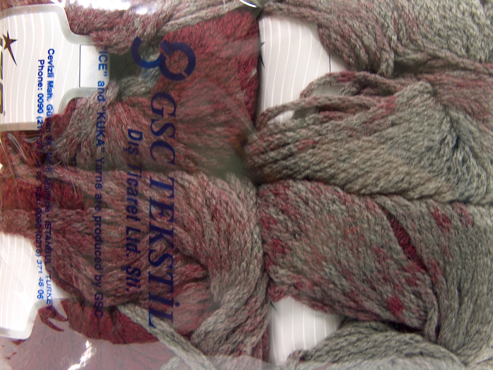 Nordic Burgundy Grey Fall Winter Yarns Ice Yarns Online Yarn Store