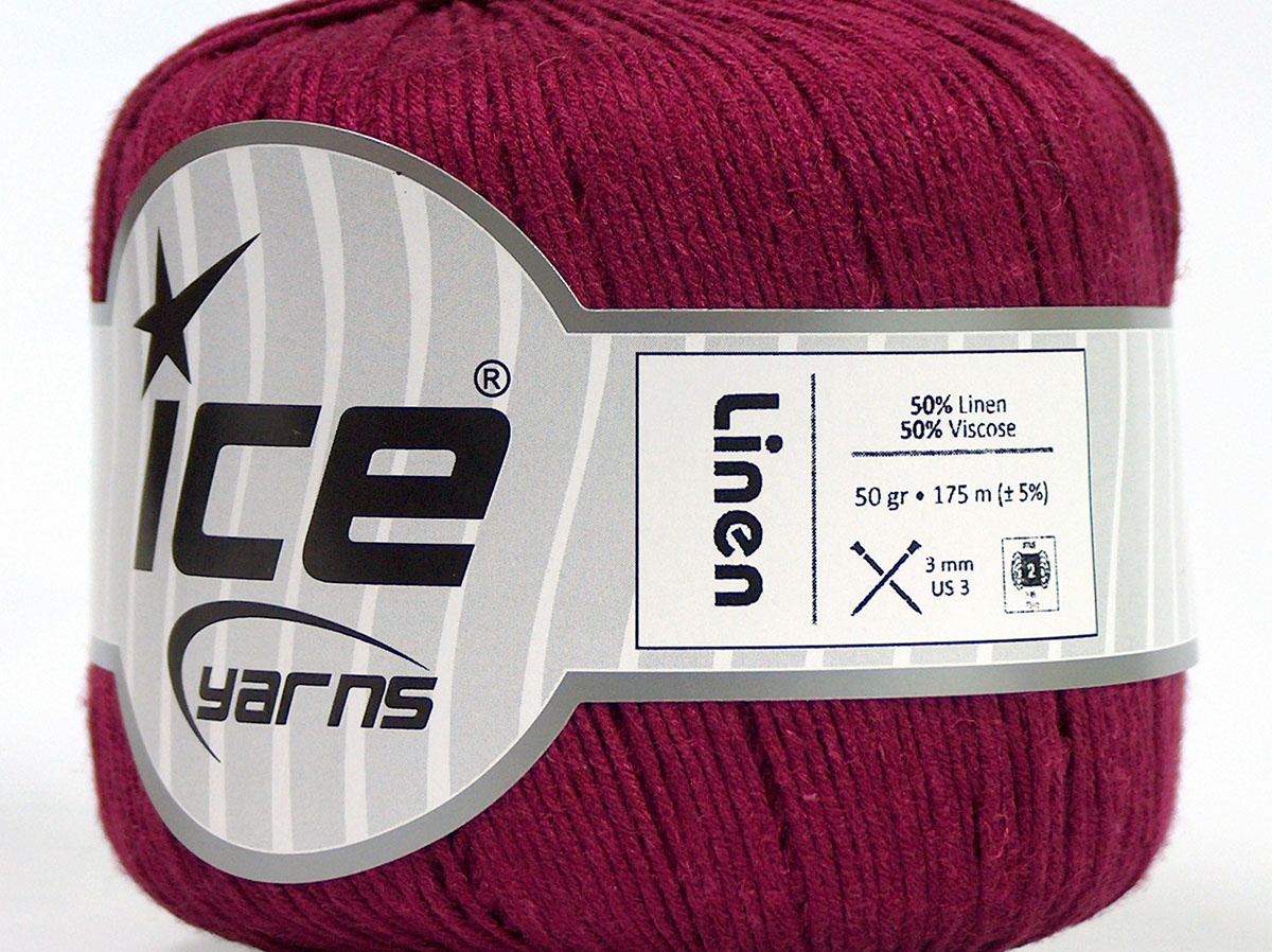 Linen Bordo