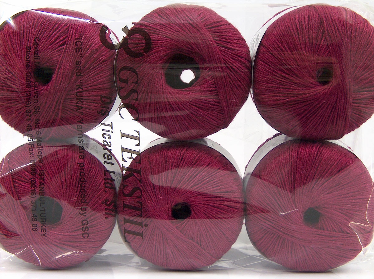 Linen Bordo