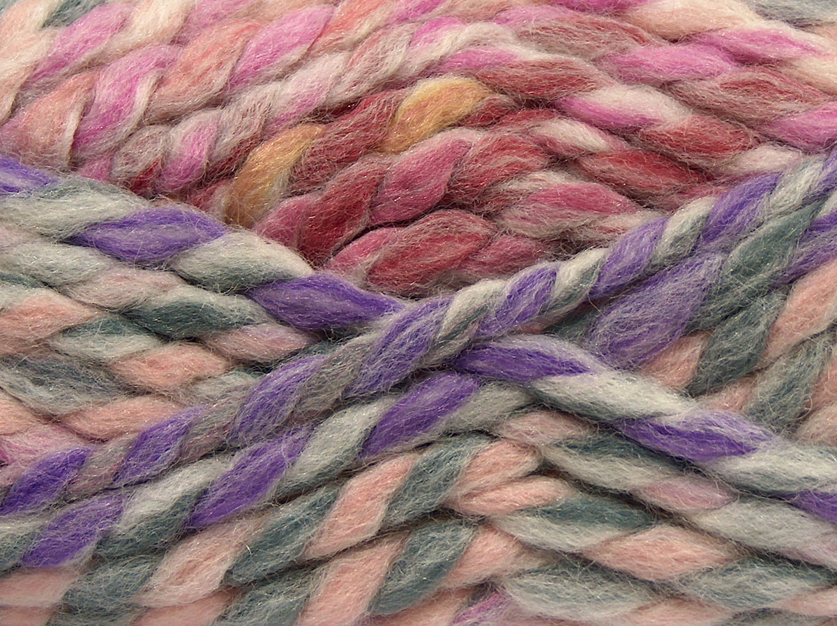 Lilac, Pink, Grey, Yellow, Purple