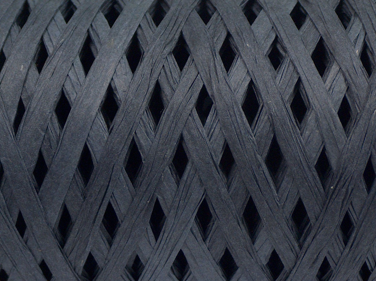 Raffia Koyu Gri