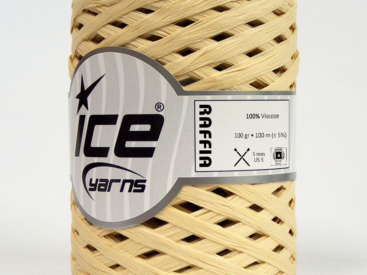 Raffia Açık Krem