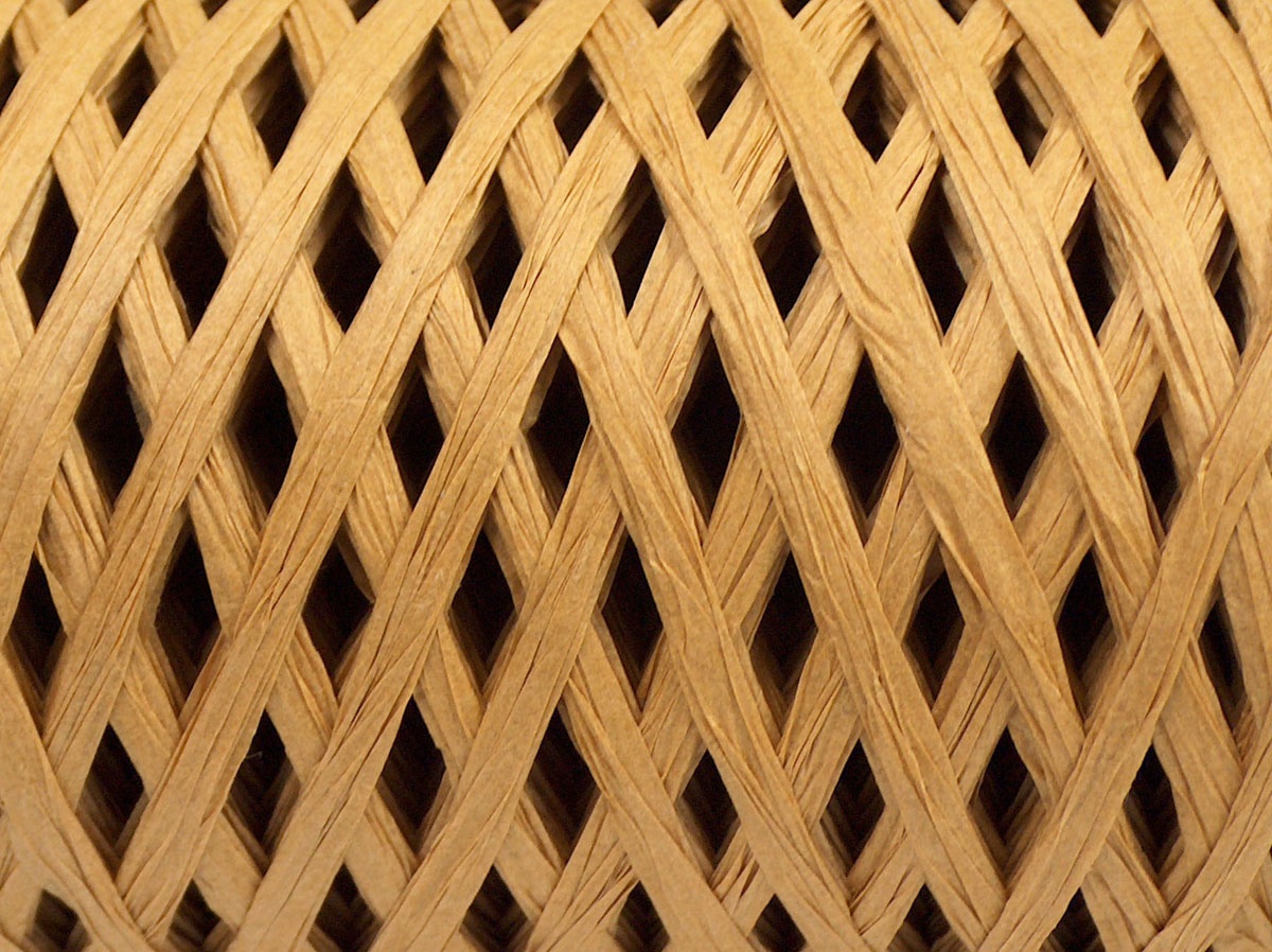 Raffia Koyu Krem