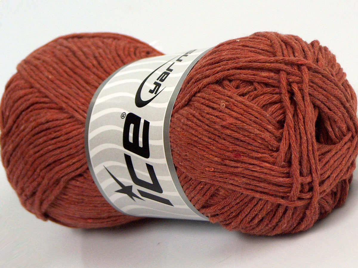 Natural Cotton Worsted Terra Cotta