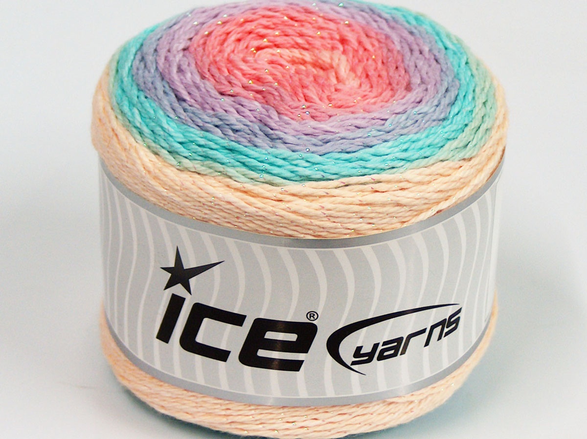 Sale Cakes Yarn Turkuaz Somon Tonları Leylak