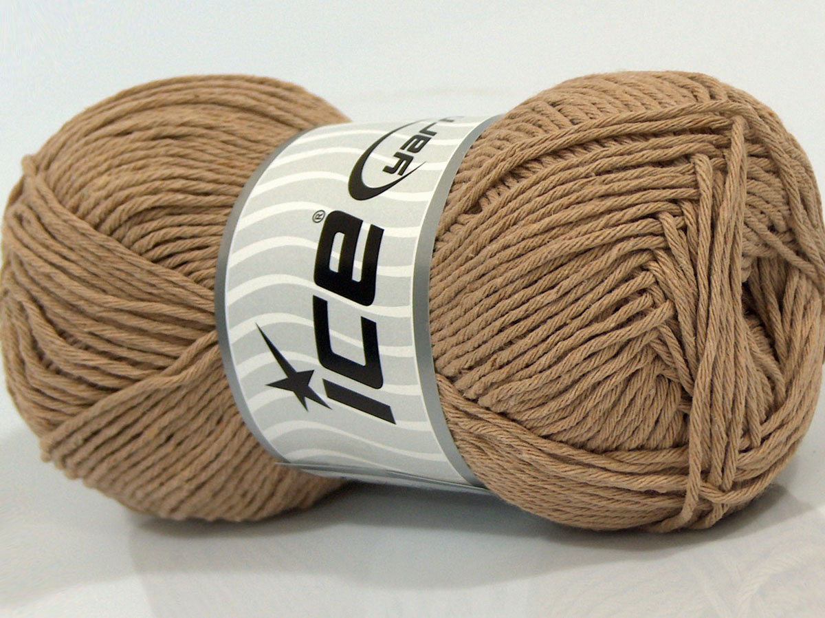 Natural Cotton Worsted Cafe Latte