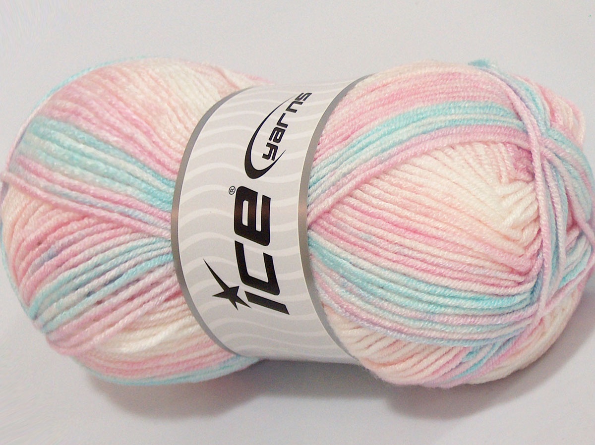 Sale Self-Striping Turkuaz Pembe tonları
