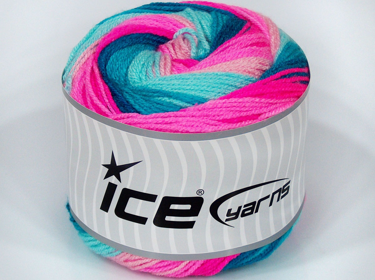 Sale Cakes Yarn Turkuaz Tonları Pembe tonları