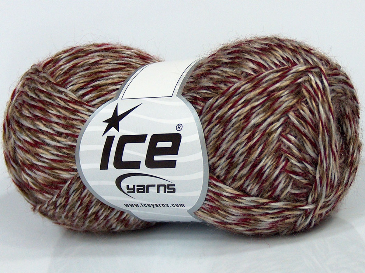 Sale Self-Striping Açık Gri Deve Tüyü Bordo