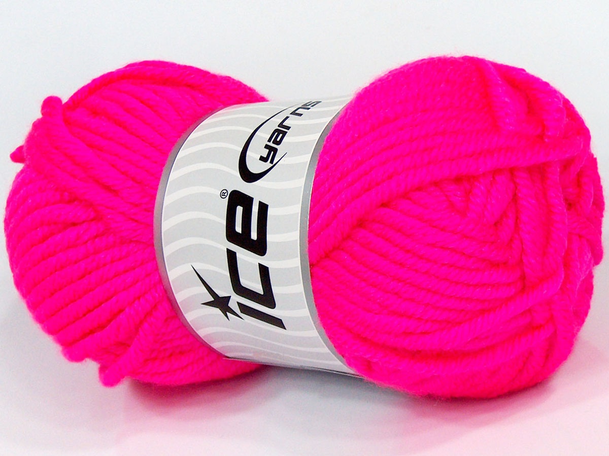 Düz İplilkler Neon Pembe