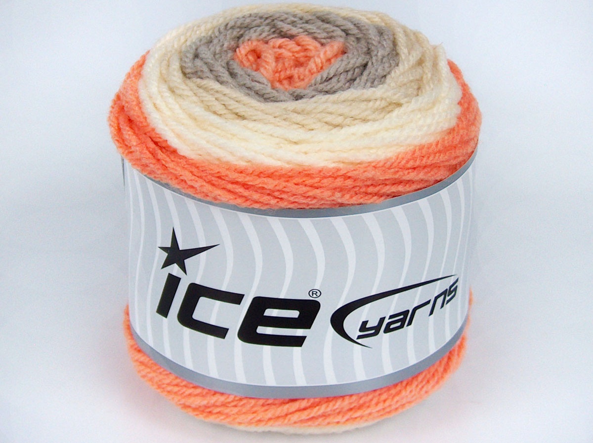Cakes Wool Turuncu Açık Kamel Krem Tonları