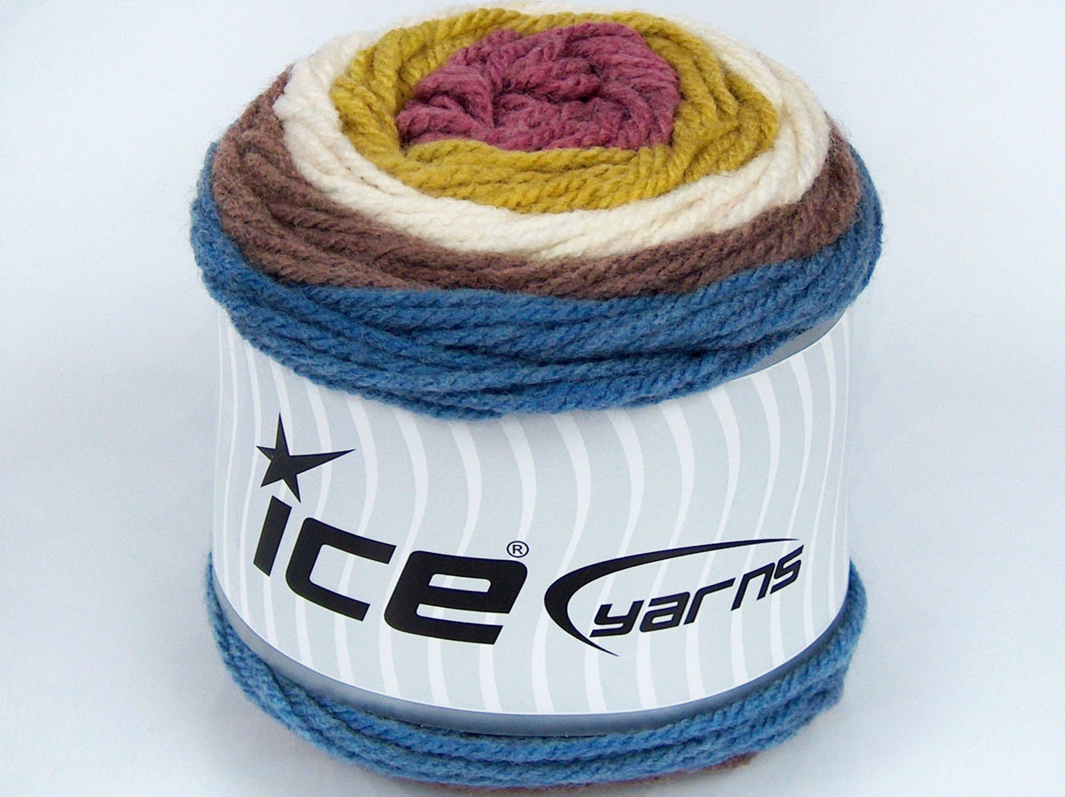 Cakes Wool Orkide Zeytin Yeşili Kot Mavisi Krem Kahverengi