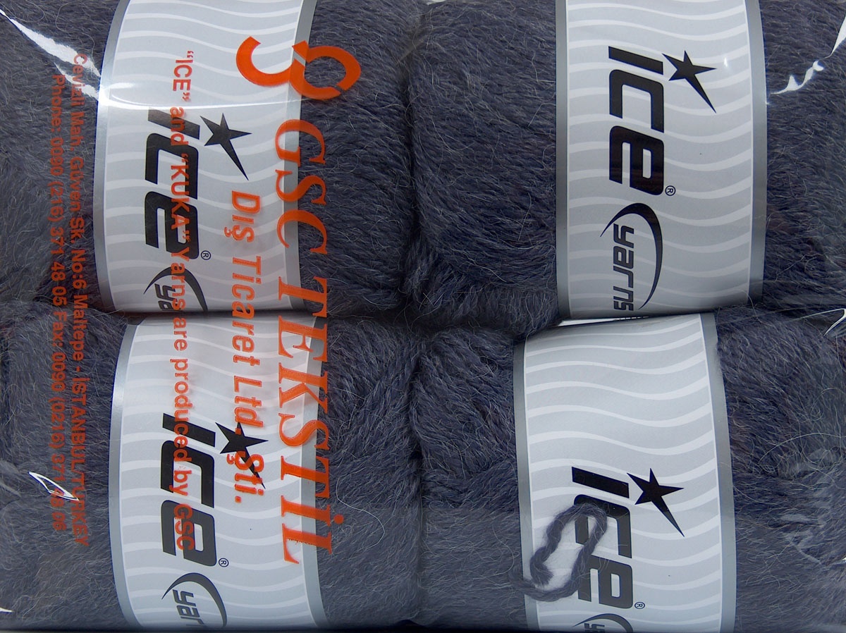 Lot of 4 x 100gr Skeins Ice Yarns NORSK (45% Alpaca25% Wool) Yarn Purple - photo 4