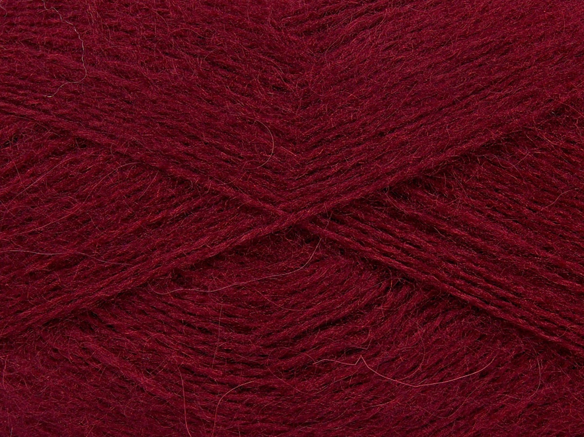 Mohair Pastel Bordo