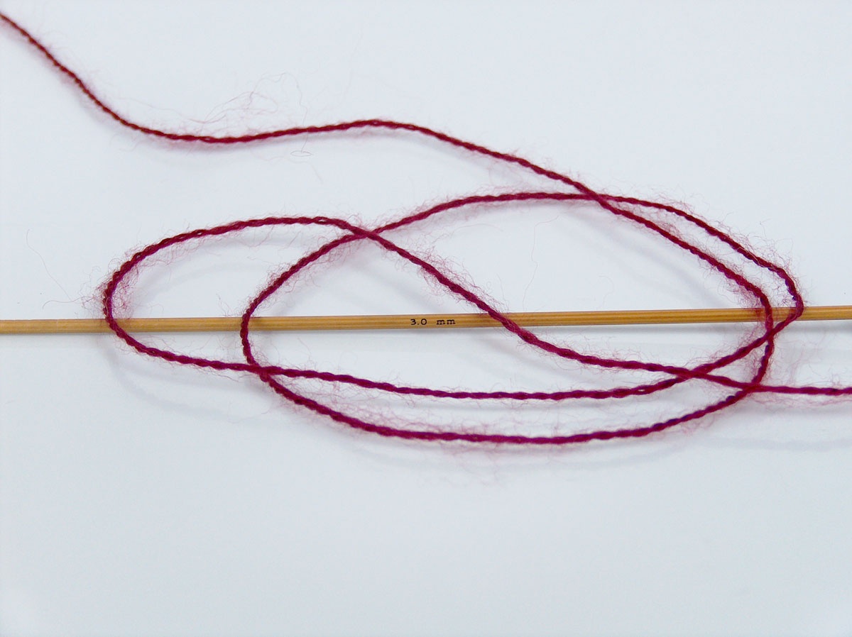 Mohair Pastel Bordo