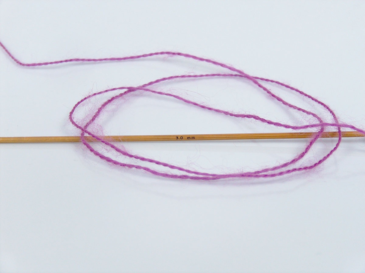 Mohair Pastel Koyu Orkide