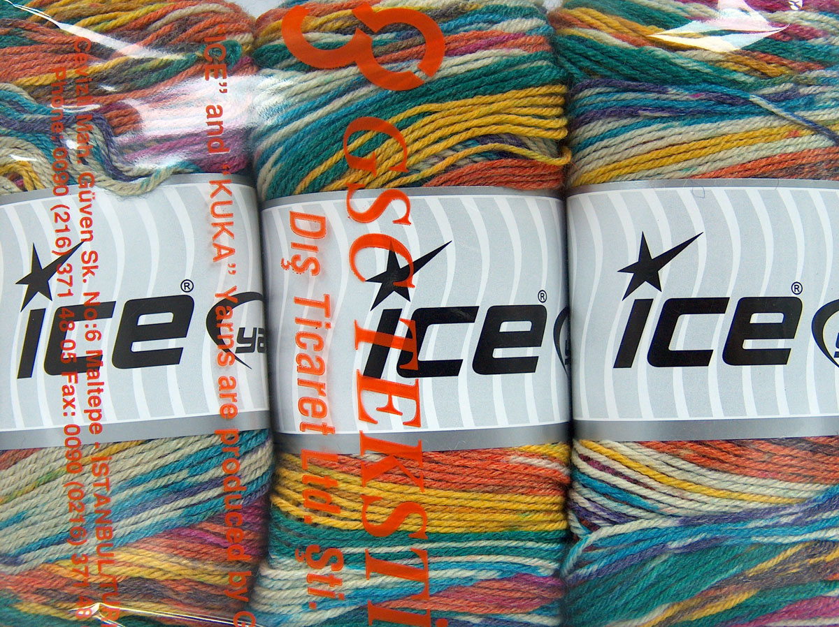 Silk Bamboo Sock Gökkuşağı